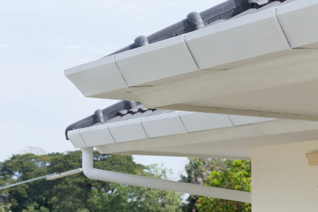 Gutter cleaning and brightening in Deland